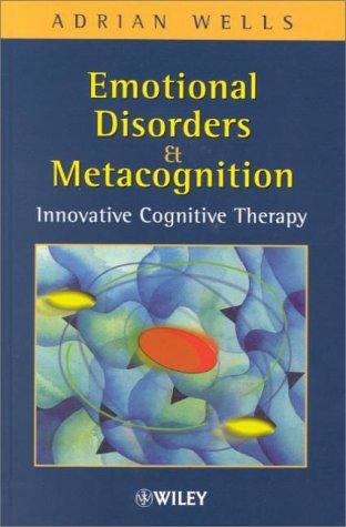 Buchcover: Emotional Disorders and Metacognition von Adrian Wells